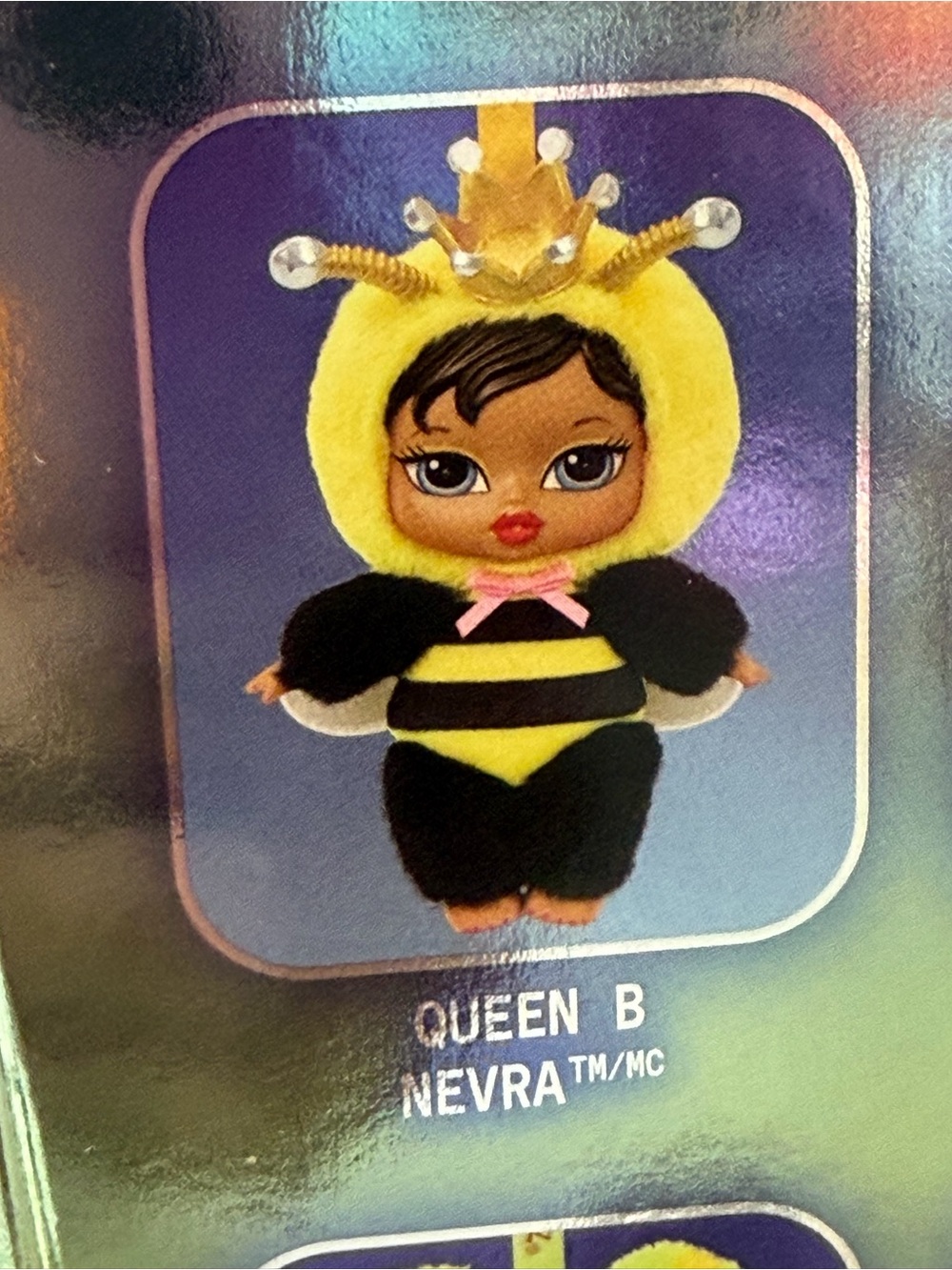 Bratz Bratziez Bee Queen B Nevra bag charm Keychain blind box plush doll - Picture 5 of 9